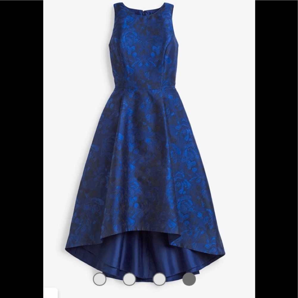 White House Black Market  Floral Jacquard Dress